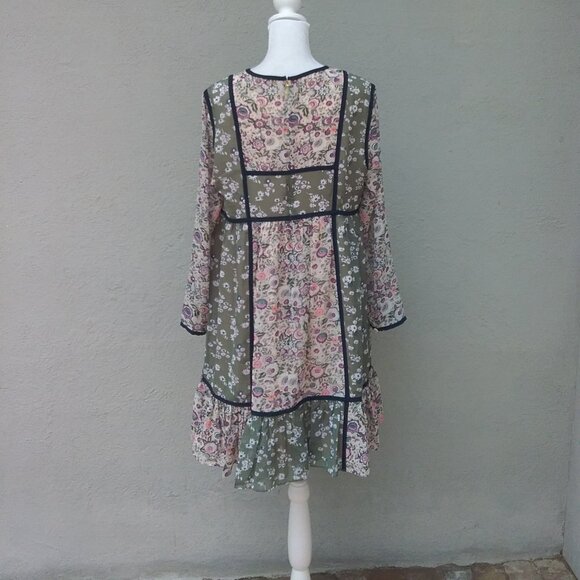 Juicy Couture Women's Dress Floral Bohemian Print Med NWOT Med - Picture 6 of 7